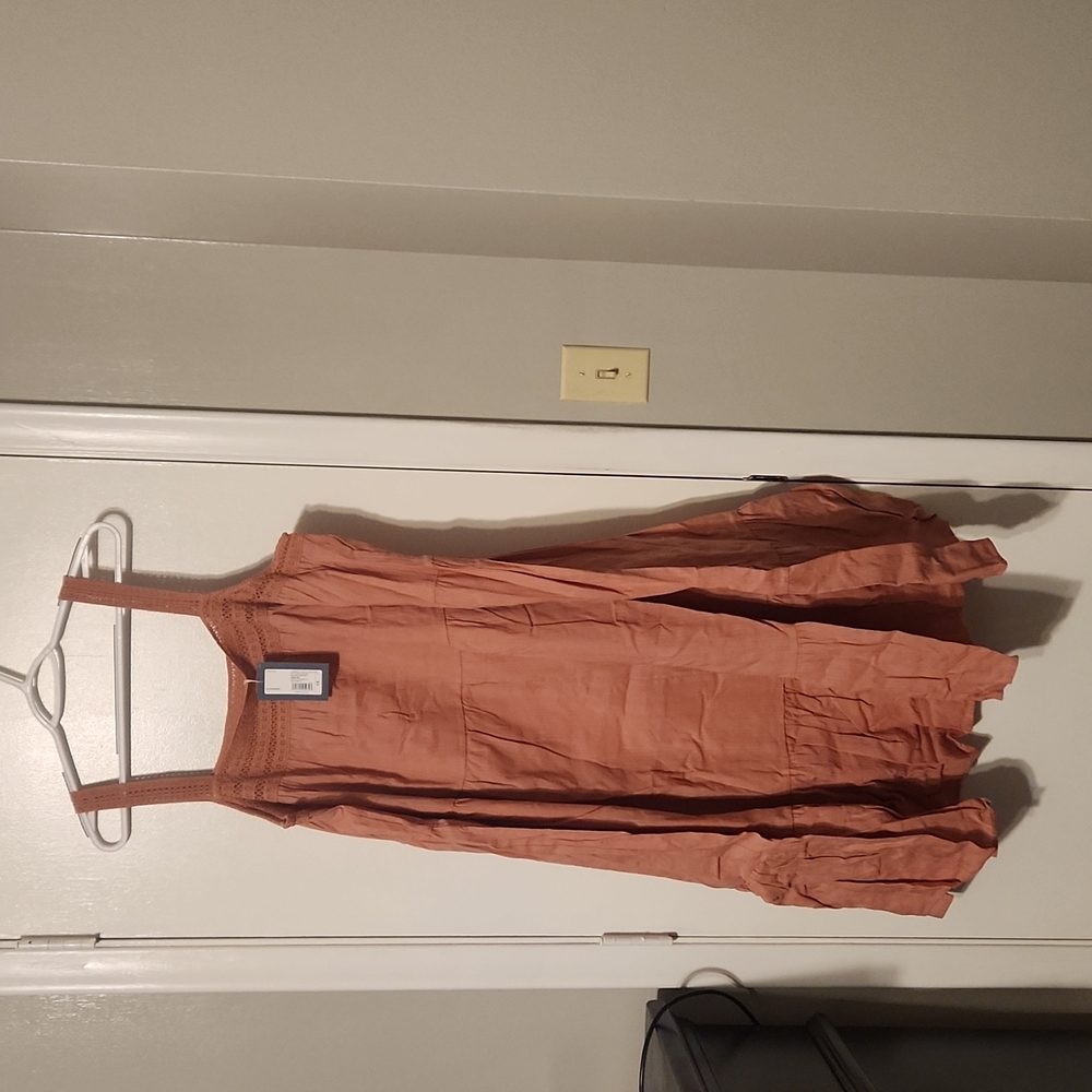 Crocheted detail sundress size 1x